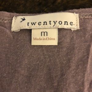 twentyone Tops - Twenty one shirt twentyone Tops - Twenty one shirt